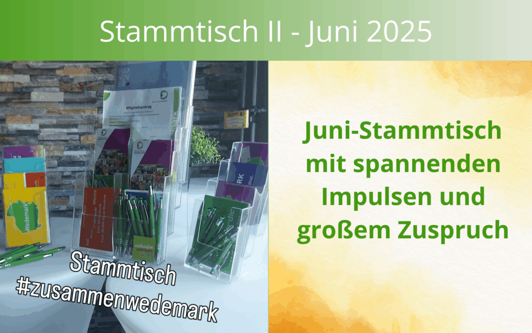 Ein gelungener Juni-Stammtisch mit spannenden Impulsen und großem Zuspruch
