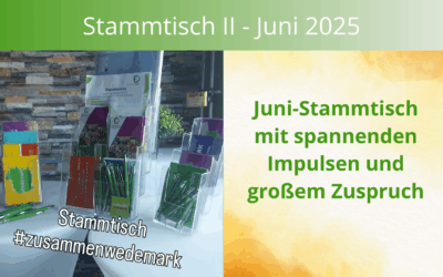 Ein gelungener Juni-Stammtisch mit spannenden Impulsen und großem Zuspruch