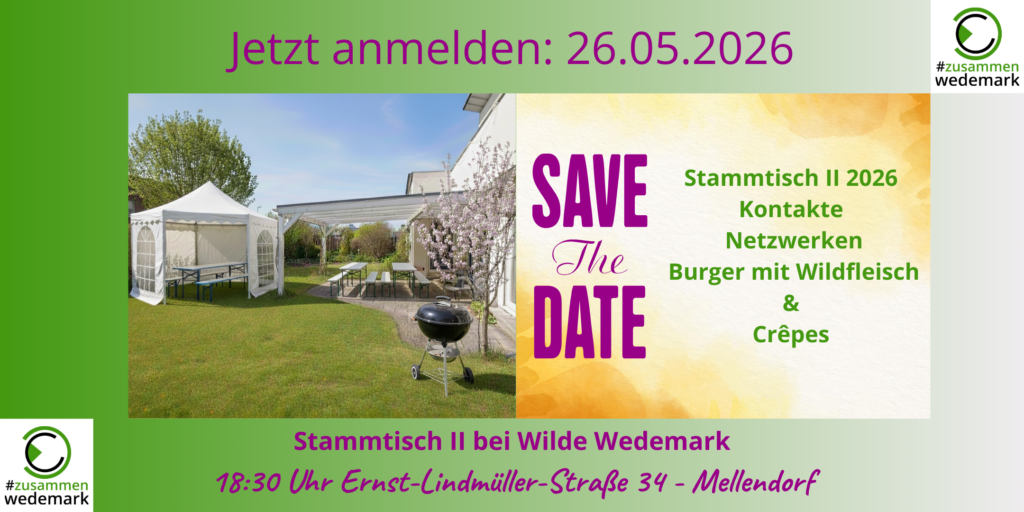 Stammtisch II - Wilde Wedemark- Mit Wildburger und Crêpes ...